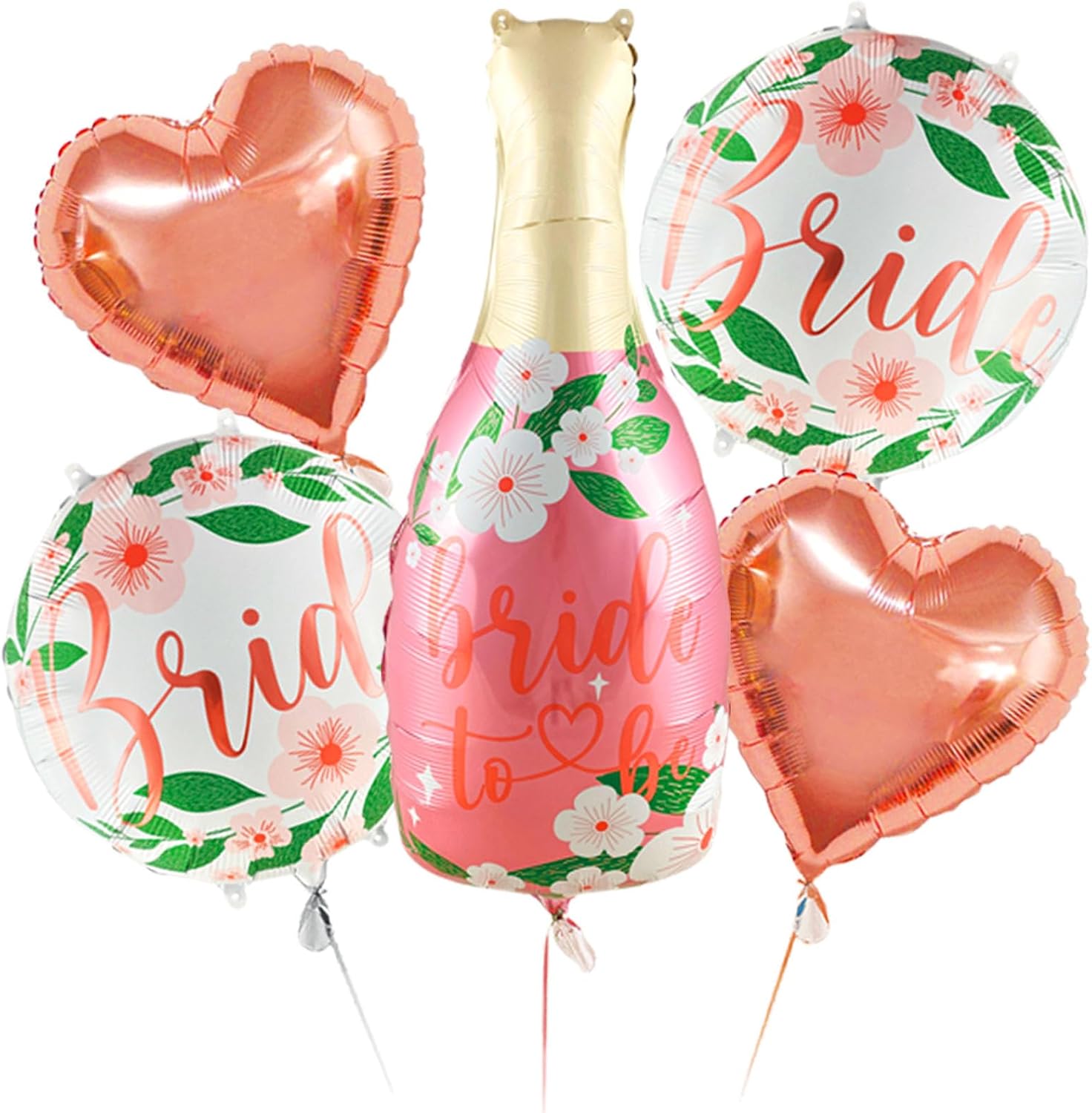 Bride to Be Balloons Bride Champagne Bottle Foil Balloons — free download