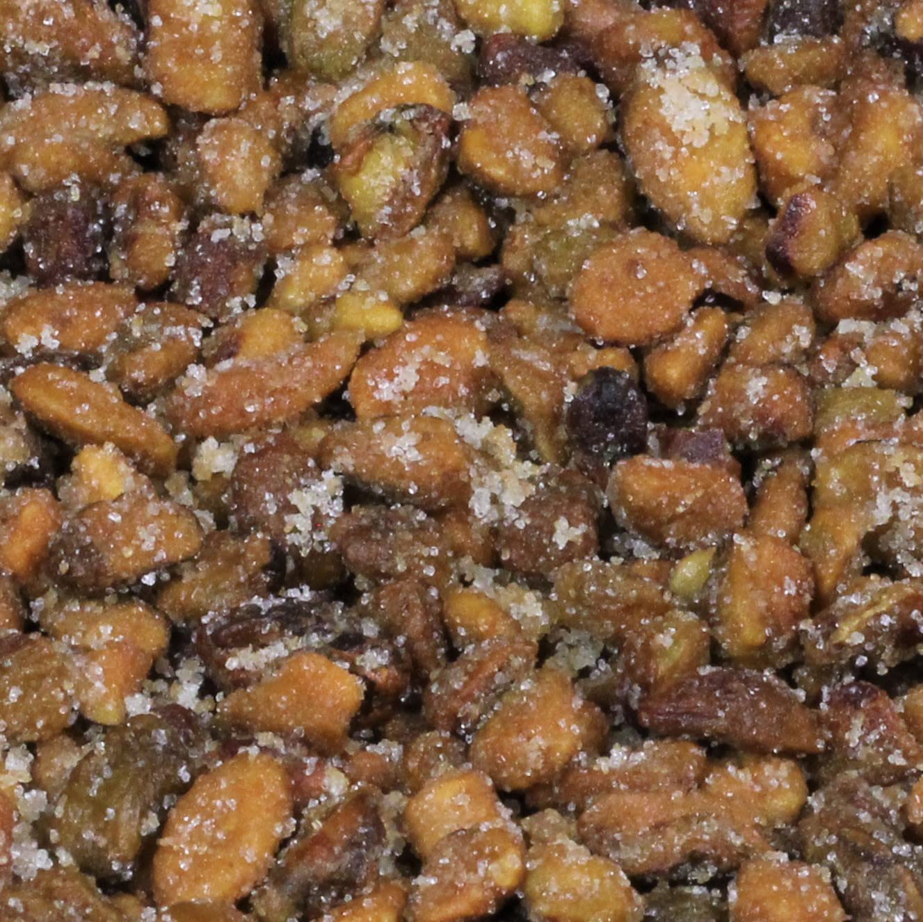 Honey Roasted Pistachio (Shelled, No Shell) by It's Delish, 2.6 LBS Reusable Jumbo Container | Gourmet Pistachio (Shelled, No Shell) Nuts in Honey Sugar Coating, Sweet & Heart Healthy Salted Nut, Kids Snack - Non-Dairy, Kosher Parve