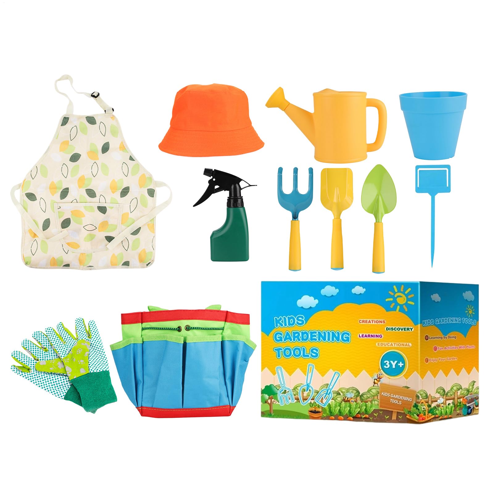 Outils de Jardinage pour Arrosoir et Râteau