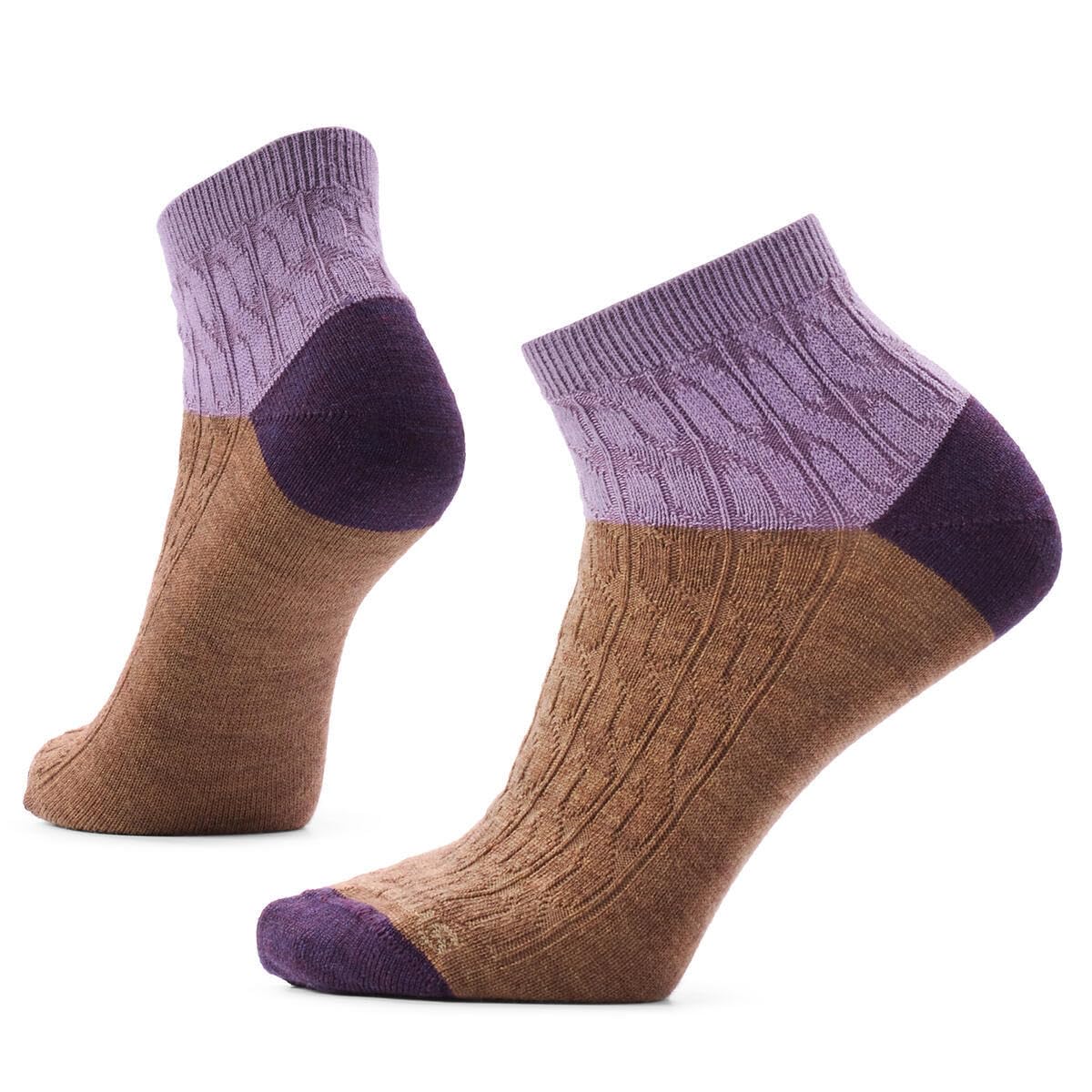 Smartwool Womens Everyday Cable Ankle Boot Socks