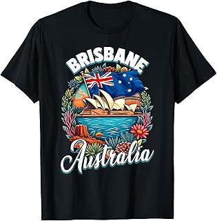 Brisbane Australia Vacation Australian Travel Souvenir T-Shirt