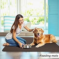 Vista 4 de hyha Manta impermeable para perros, funda suave para cama de perro, mantas para mascotas, funda impermeable para sofá y sillón para perros lavable