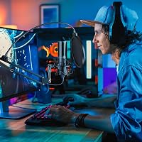 Tonor Q9 USB Kondenzátor Mikrofon Szett - Kardioid Irányítottságú Stúdió Minőségű Fém Mikrofon PC, Laptop és Konzol Kompatibilitással 7
