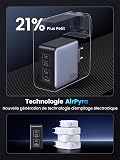UGREEN USB-C Charger, Nexode X 160W PD 3.1 Power Supply 140W GaN Charger 4 Port Fast Charger PPS 45W Compatible with MacBook Pro 16"" 2021, iPhone 15 Pro Max, Galaxy S24 Ultra, Vision Pro, 35040 - 6