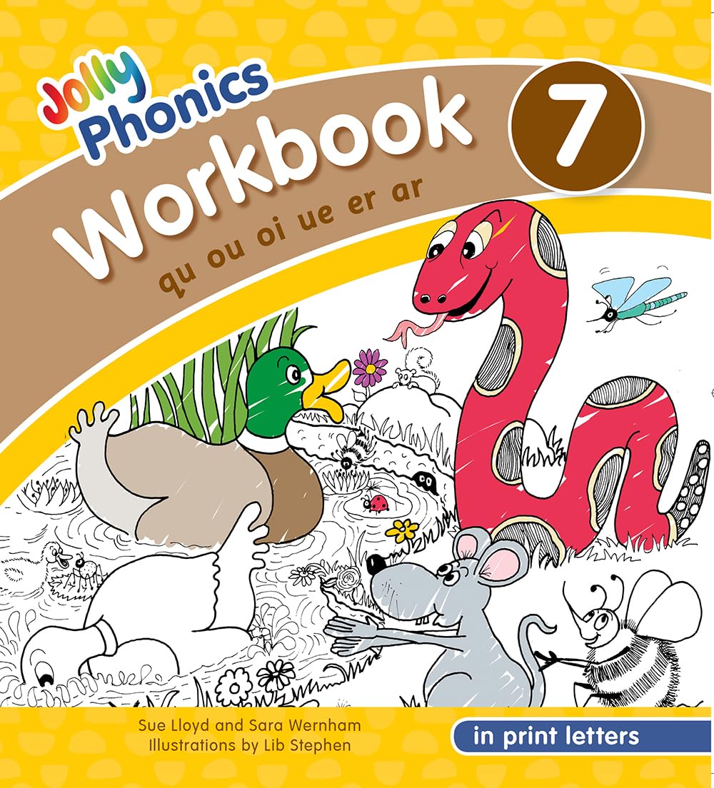 Jolly Phonics Workbook 7: My Fight Back to Fitness on the Tour de France Paperback – 1 September 2020