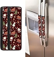 Vista 39 de Fundas para manija de refrigerador con bandera estadounidense de águila, 2 unidades, fundas ajustables para manijas de electrodomésticos, mantiene