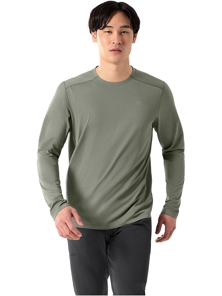 Olive Arc'teryx Cormac Crew Long Sleeve