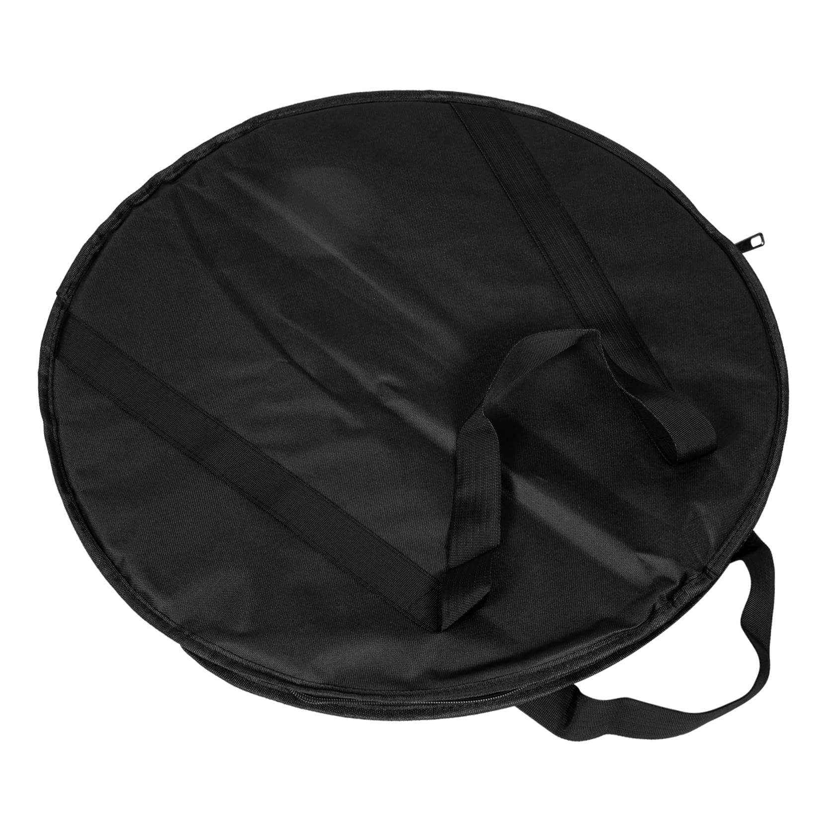 Bolsa Portátil para Platillos y Funda para Batería Algodón Grueso y Tela Oxford Resistente al Agua para Transporte y Viaje en Color Negro