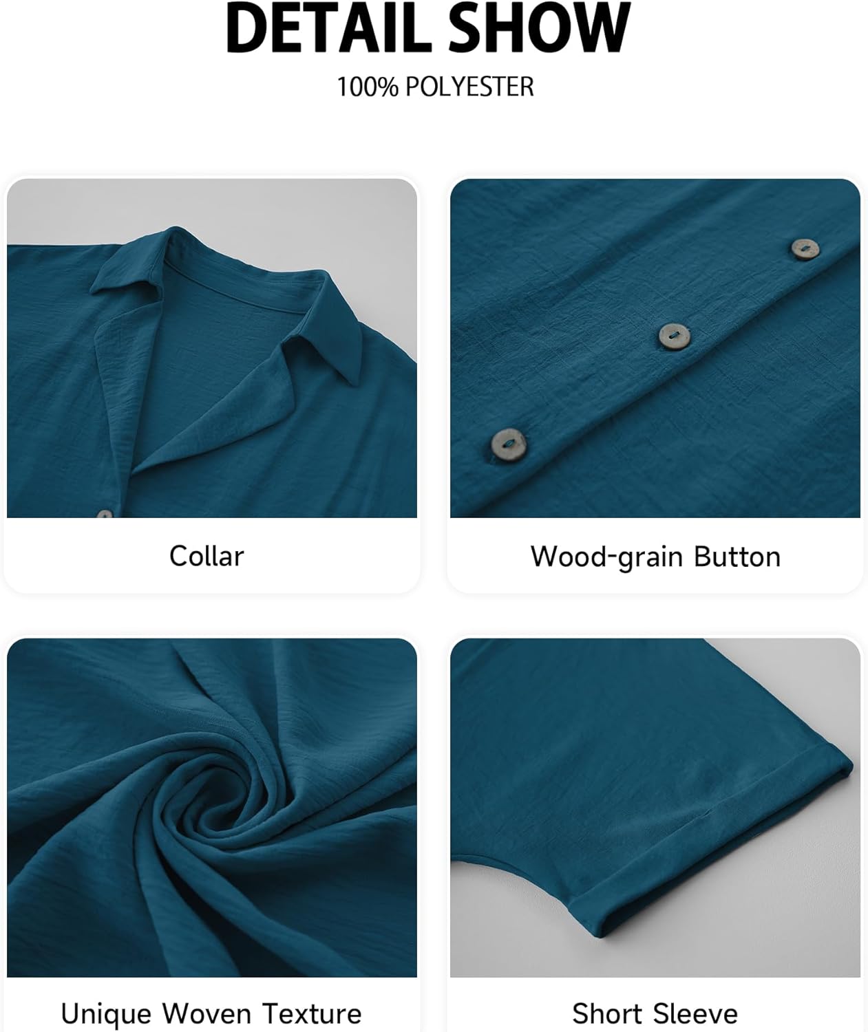 Bsubseach Womens Bathing Suit Cover Ups Bikini Swimsuit Coverup for Women 2026 Button Down Beach Dress Shirt - Image 6