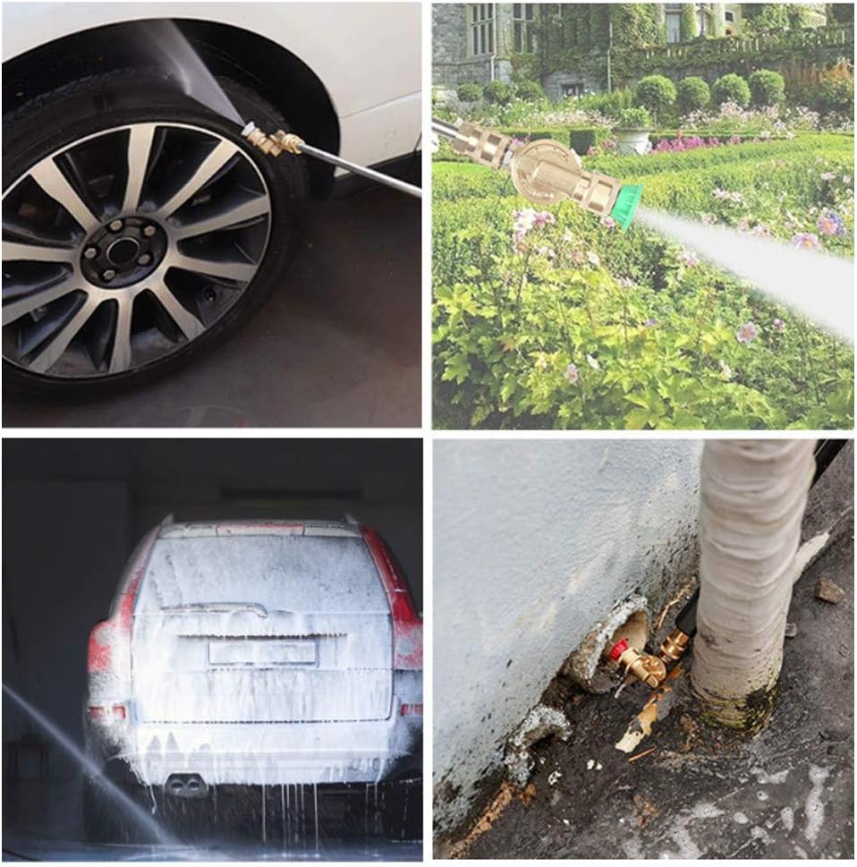 Pressure Washer Nozzle, Durable Pressure Washer Spray Nozzle for Car Washing