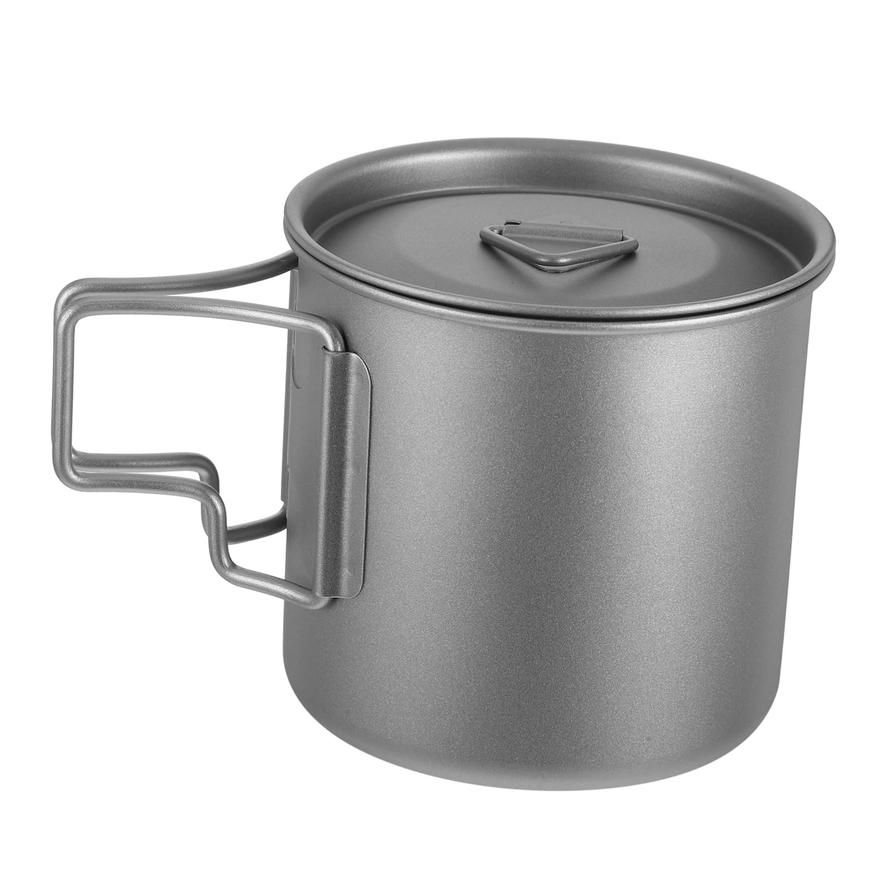 Isolierter Kaffeebecher Mit Deckel Campingbecher Aus Titan Tragbarer Teebecher Für Outdoor-aktivitäten Und Rucksackreisen Faltbarer Wasserbecher Für Camping Und Wandern