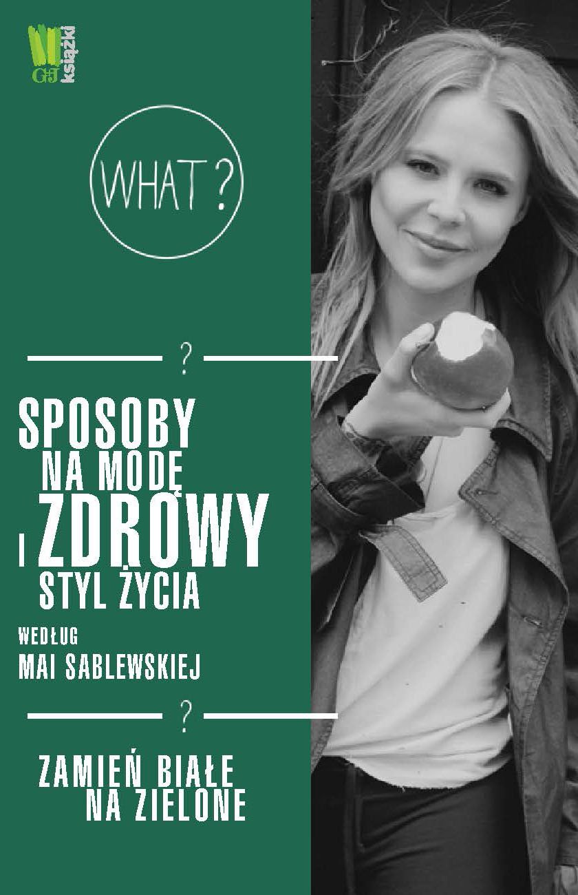 Sposoby na modę i zdrowy styl życia według Mai Sablewskiej: Zamień białe na zielone