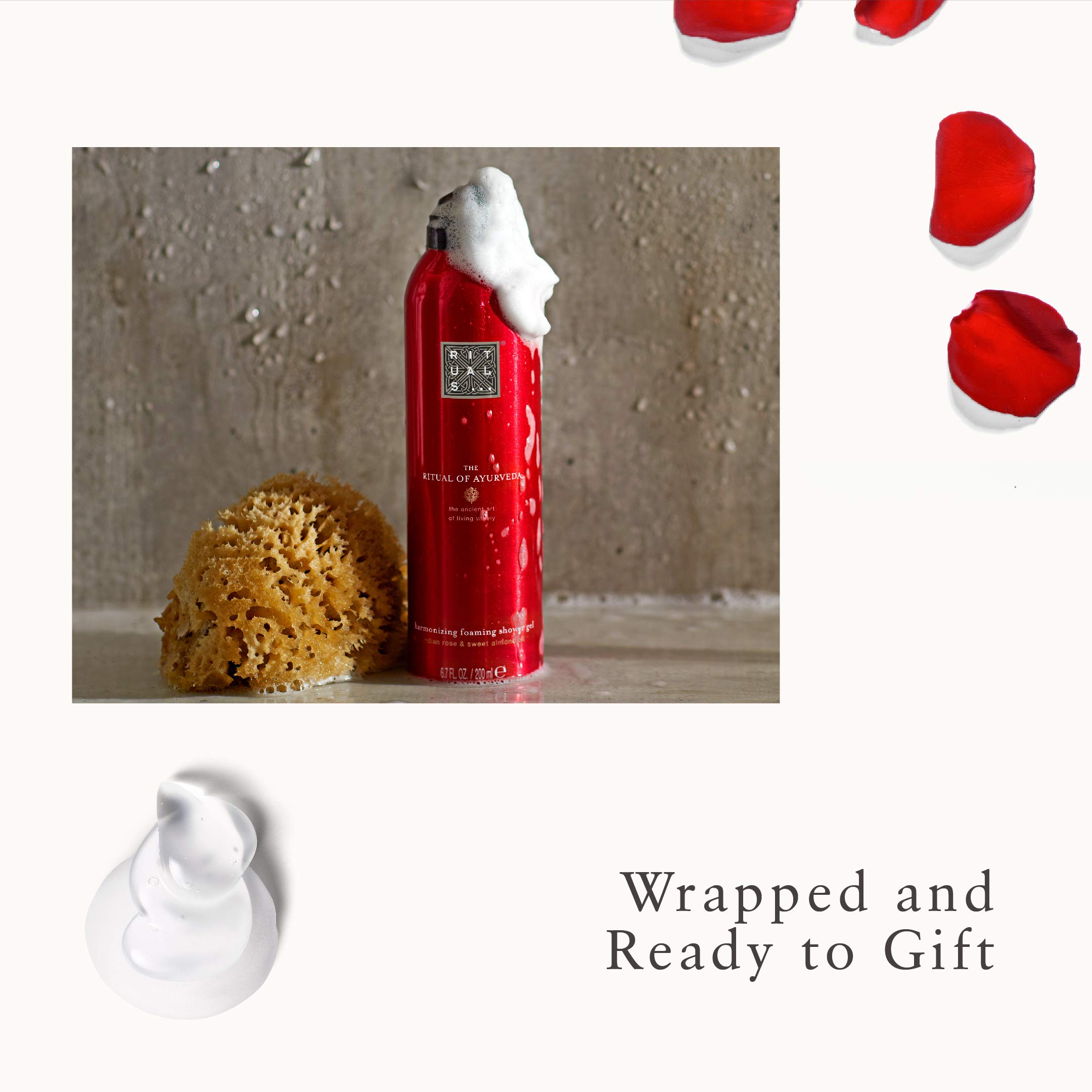RITUALS Ayurveda Rebalancing Gift Set Foaming Shower Gel, Shampoo