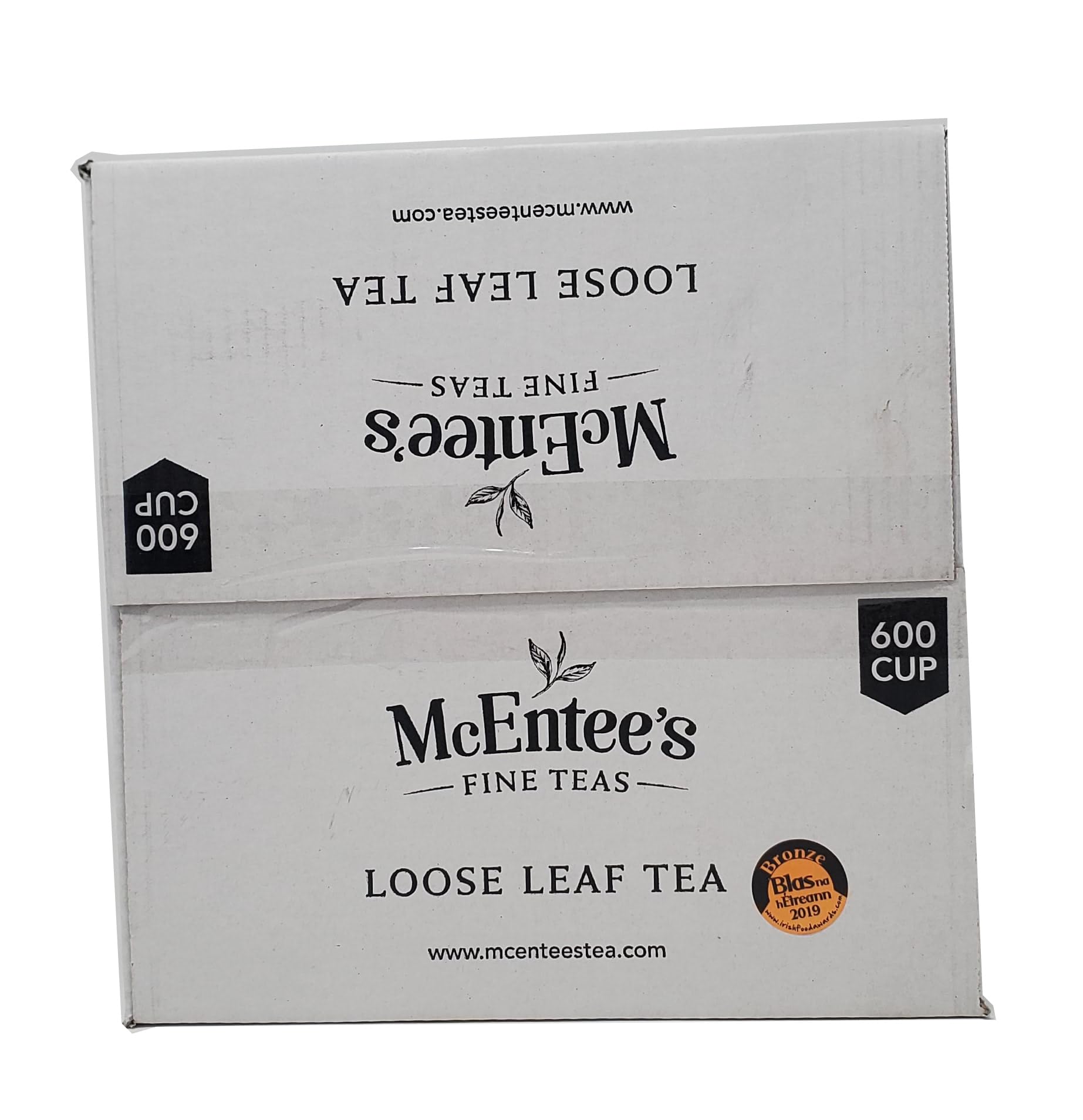 McEntee's Irish Breakfast Tea - Catering 1.35Kg - 600 Cup - VINCITORE PREMIATO E MISCELA IN IRLANDA. FORTE E AGRUMATA. Una miscela tradizionale irlandese di tè sfuso di Ceylon e Assam.