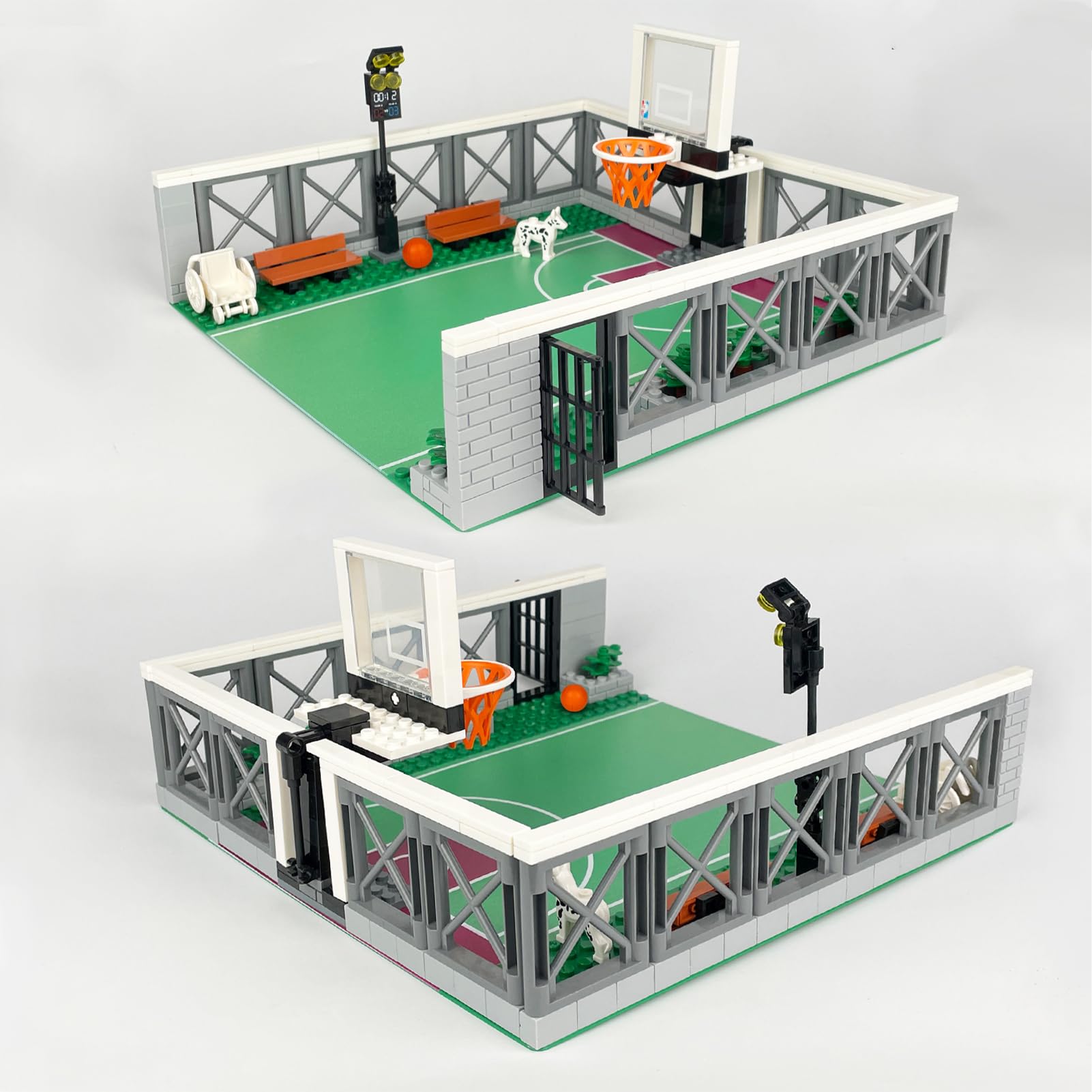 Fully Folding Basketball Hoop Basketball Goal Basketball System Basketball Equipment Basketball Rim Basketball Stand - View #4