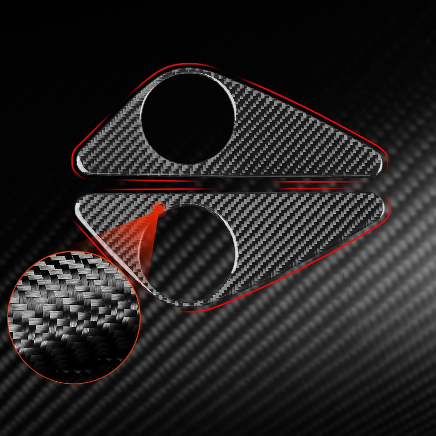 Car Seat Adjustment Switch 2pcs Decals Carbon Fiber Accessories Compatible with Nissan GT-R R35 2008 2009 2010 2011 2012 2013 2014 2015 2016