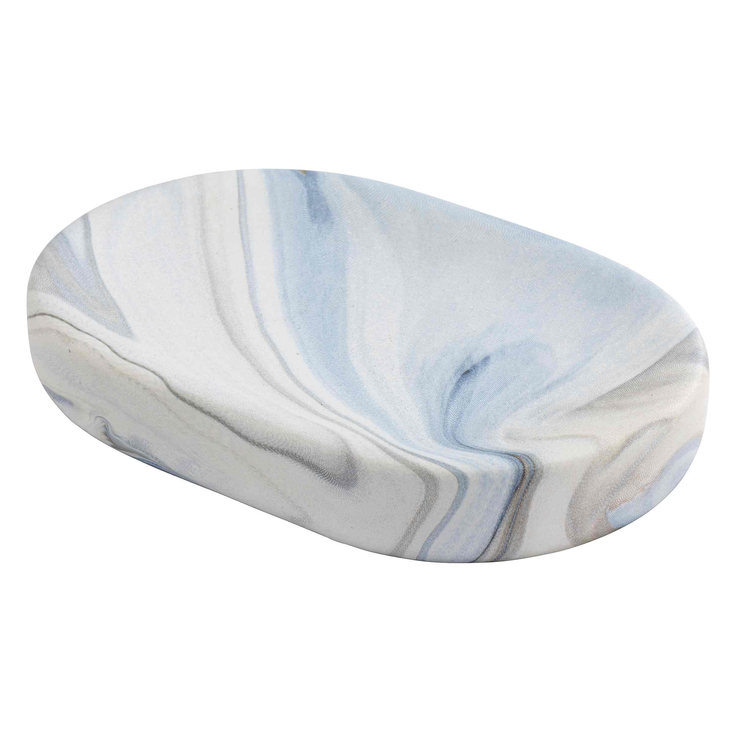 Avanti Linens Portasapone Bagno Verde – Resina, Collezione Bagno Essentials, Accessori Per La Casa - 2