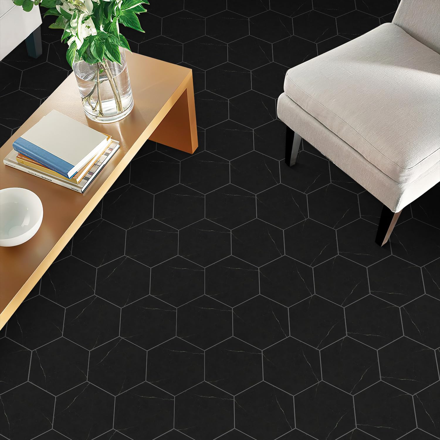 Sheet Vinyl Flooring Hexagon Bathroom Vinyl Flooring Bathroom