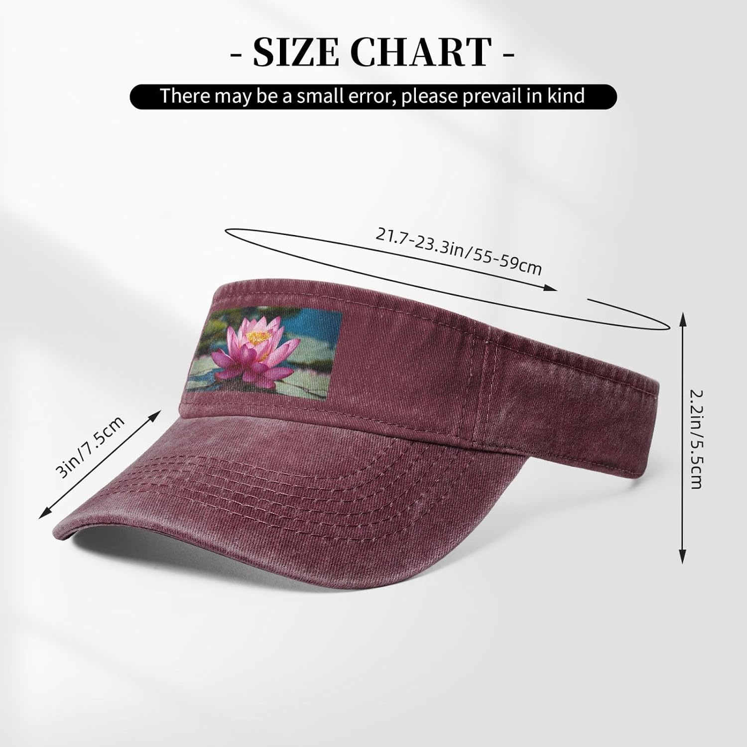 Spirit of The Print Sport Sun Visor Hats Cotton Ball Caps Empty Top Baseball Sun Cap for Men Women
