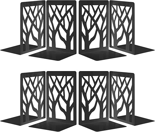 MSDADA Sujetalibros, extremos de libros para estantes, sujetalibros para oficina, extremos de libros para libros pesados, soporte de estante de