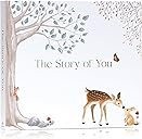 Baby Memory Book for Boy or Girl - First 5 Year Keepsake Album from Pregnancy to Age Five - Baby Book to Record Baby's Milestones and Photos - 1st Gender Neutral Photo Books for Newborn Babies