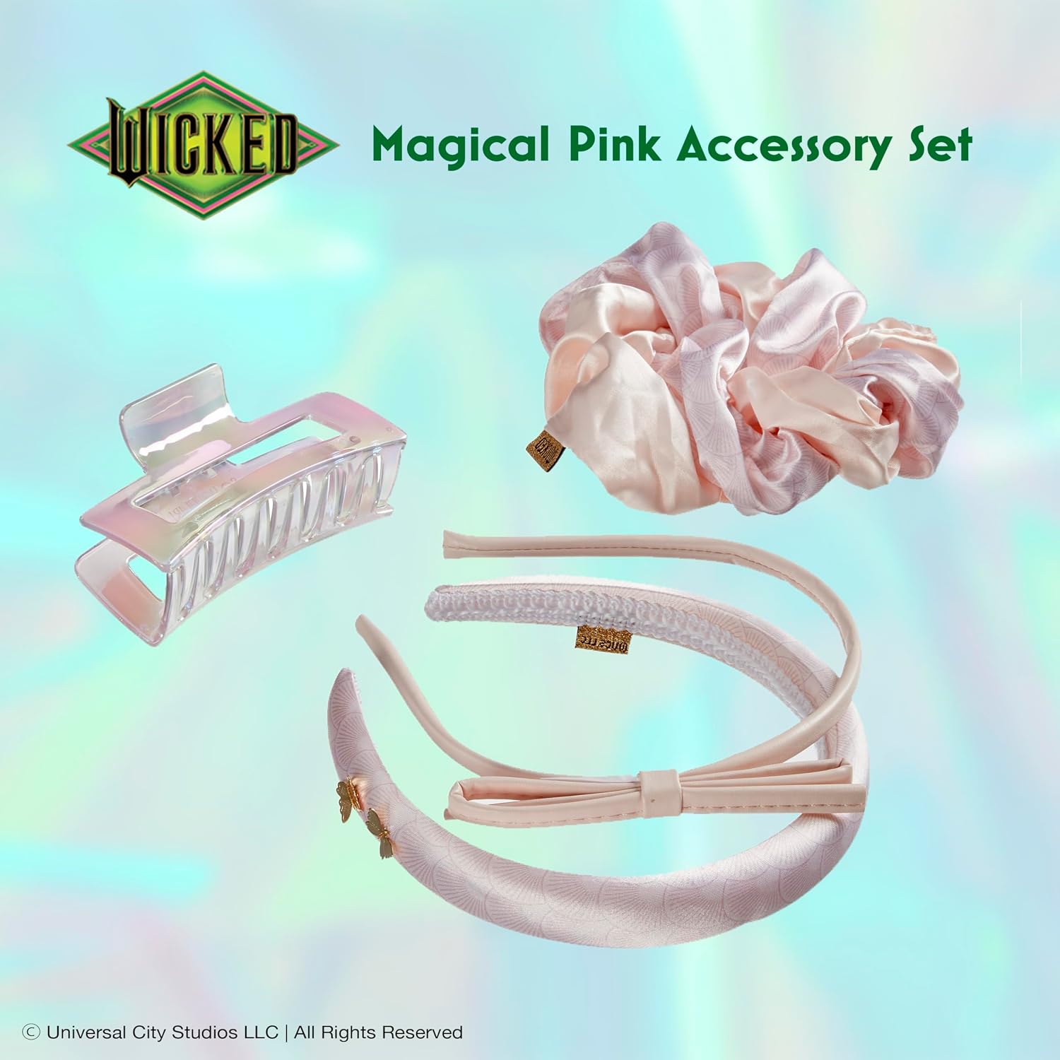 Wicked Glinda Gift Box - hair accessories for girls - gifts for her - hair accessories - Scunci by Conair - 4PK