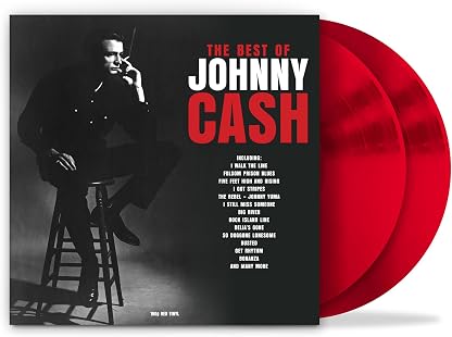 The Best Of Johnny Cash Deluxe Version [2LP Red, Limited Edition] por Johnny Cash — capa do álbum