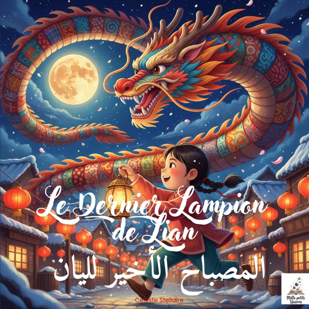 Le Dernier Lampion de Lian: Album jeunesse poétique bilingue français–arabe sur le Nouvel An chinois, les lanternes et le courage (Les livres qui relient le monde)