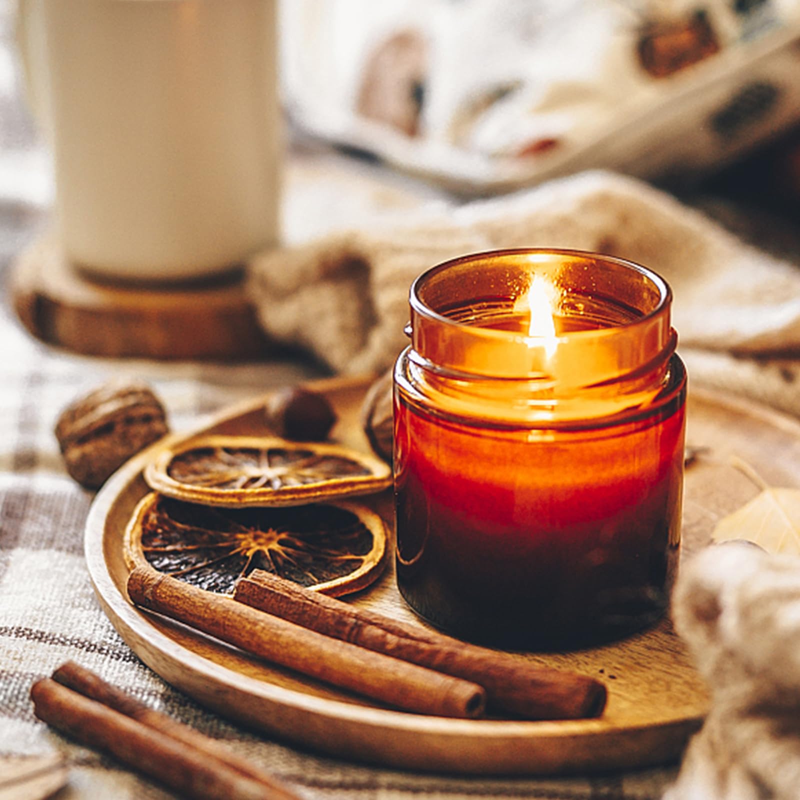 Kit Stoppini Per Candele Fai Da Te - 150 Pezzi In Cotone Naturale, 3 Misure, Con Adesivi E Portastoppini - Foto 9