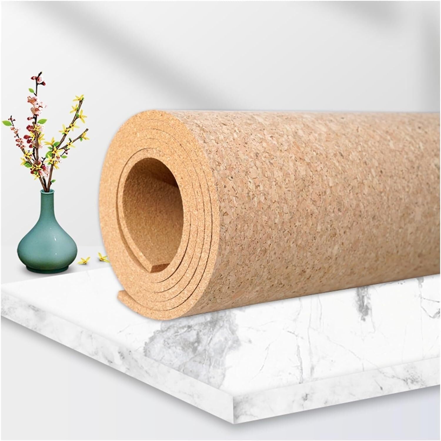 LXXW コルクシート紙ロール、粘着コルクボード、コルクボード紙シート