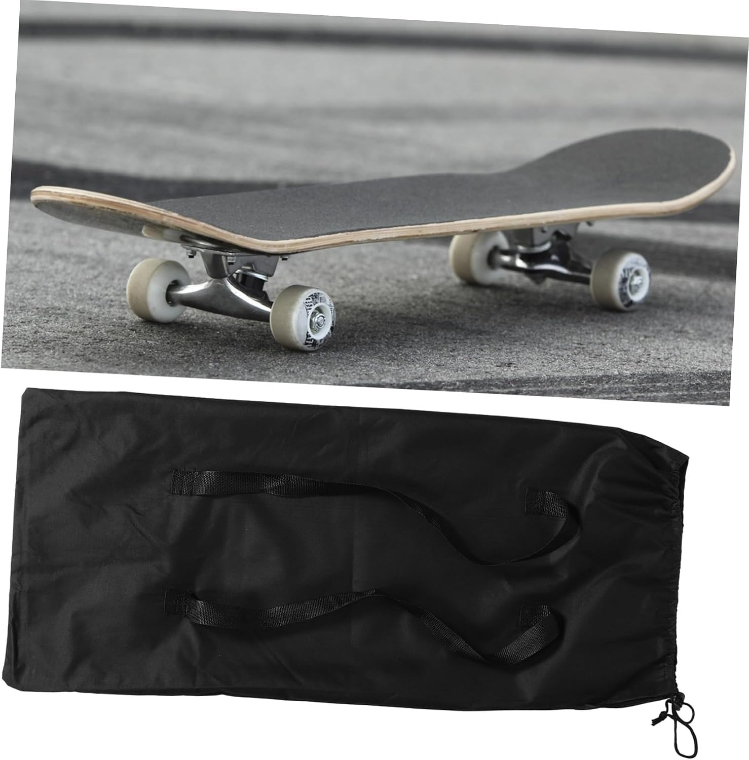 Toddmomy Skateboard Bag Backpack Straps Protective Case for Skateboard Large Capacity Storage Bag for Boys and Girls