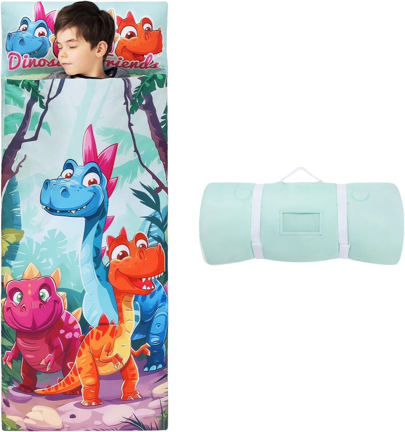 Dinosaur Friends Sleeping Bag