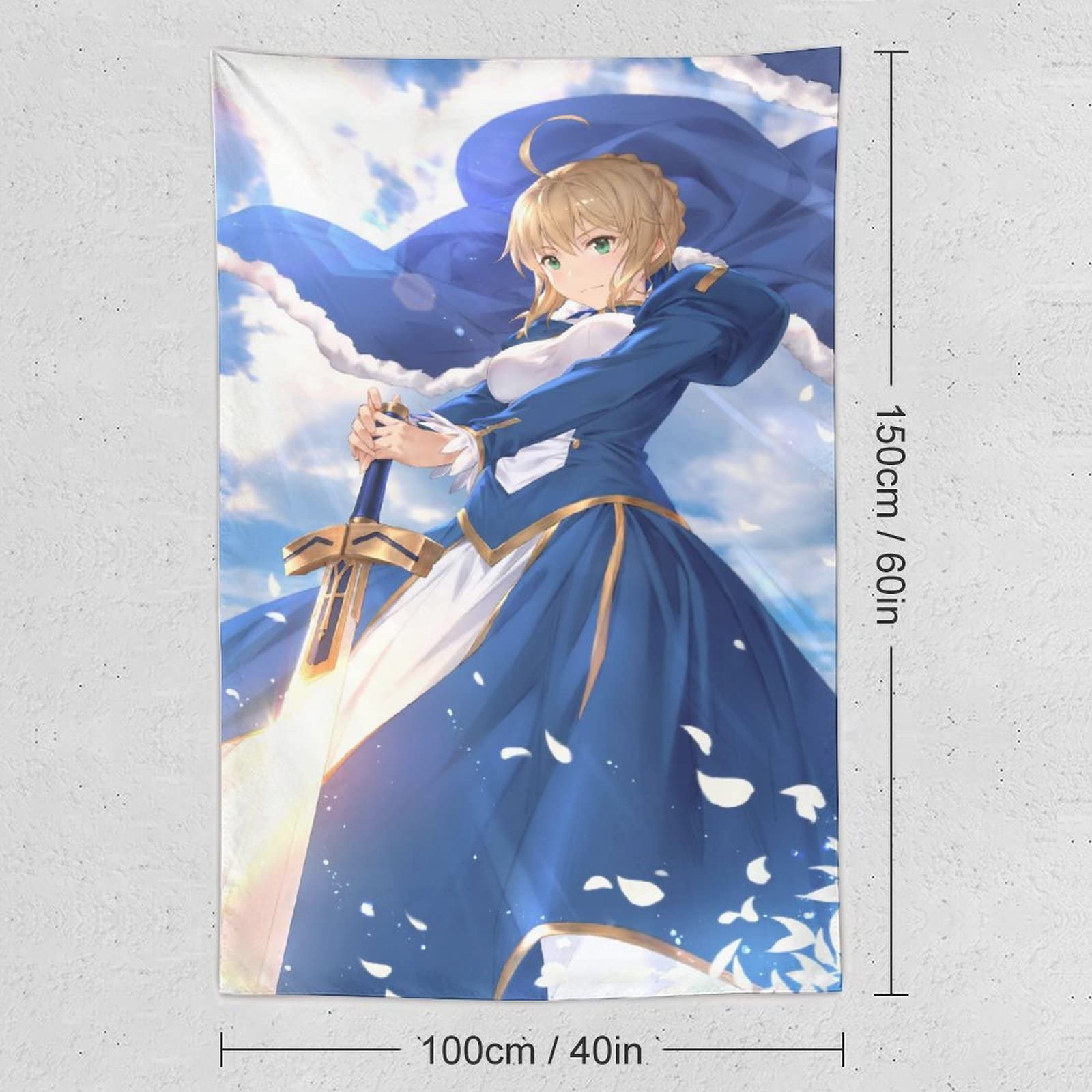 Amazon.co.jp: タペストリー Fateシリーズ セイバー ポスター背景布