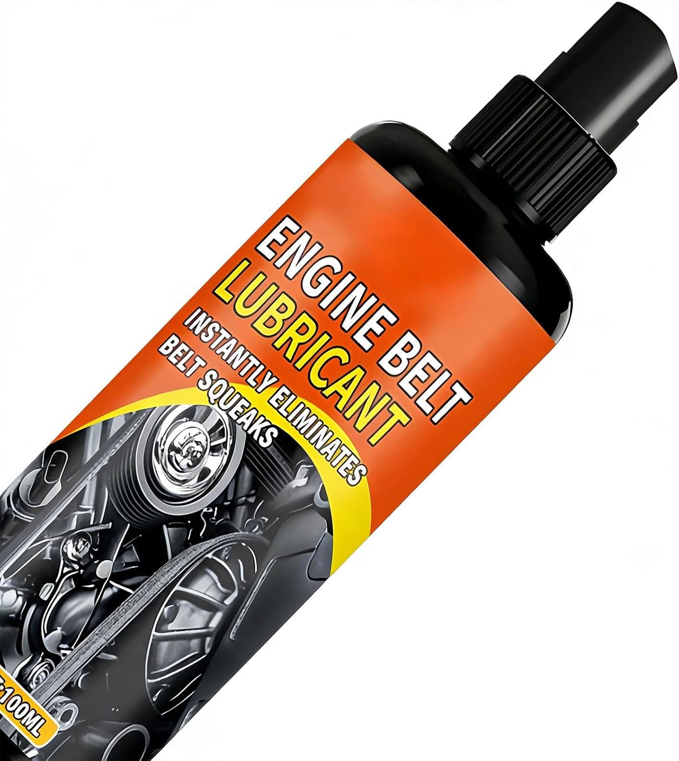 Automotive Belt Dressing - Engine Belts Lubricant, Car Maintenance Spray with Anti-Slip Formula, 100ml with Easy Application, Belt Care for Truck SUV Sedan, Workshop Maintenance for Daily Home