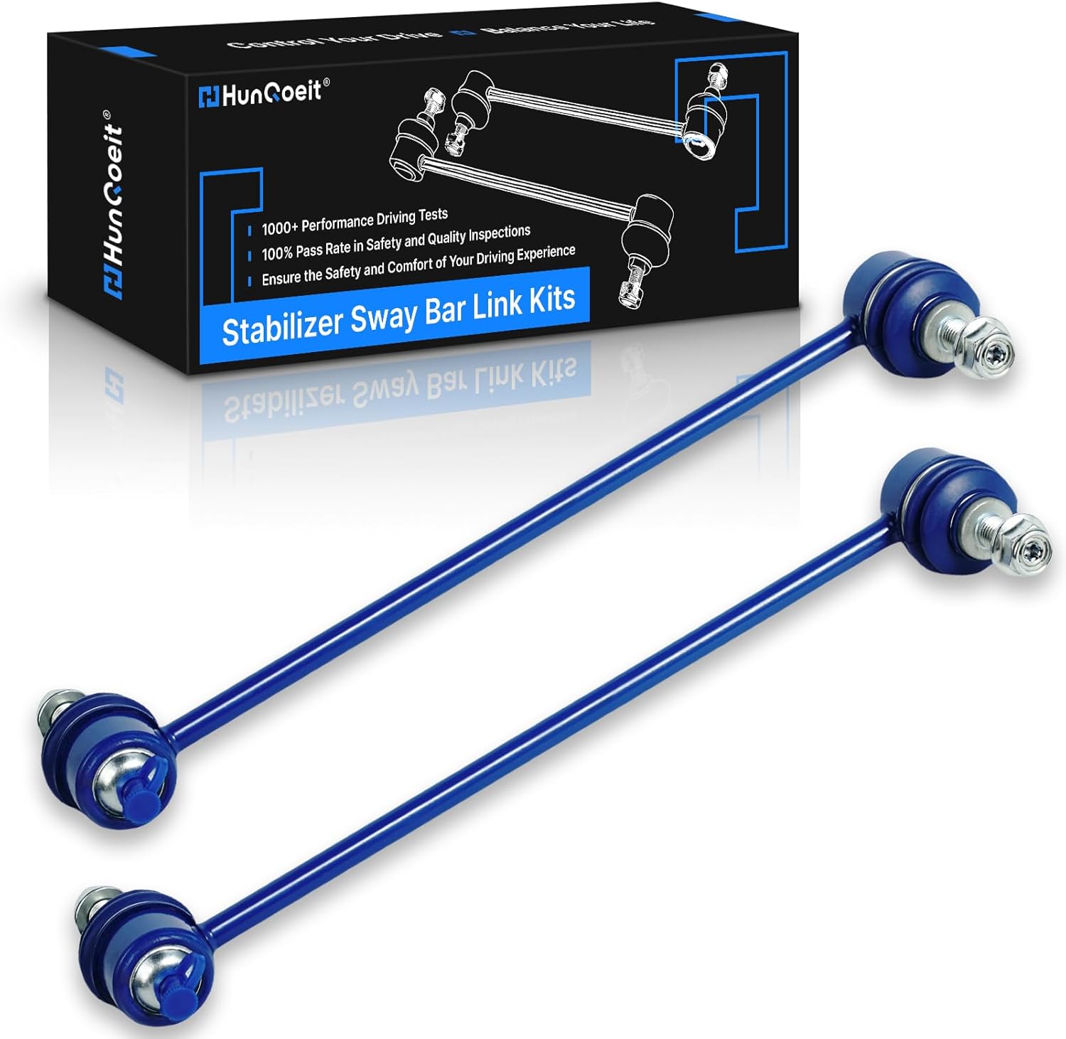 K750865 2Pcs Front Stabilizer Sway Bar End Link Fit for Acura 2019 2020 2021 2022 2023 RDX, Fit for Honda 2018-2024 Accord, 2019 2020 2021 2022 Insight 2016-2023 Civic, 2020-2024 CR-V