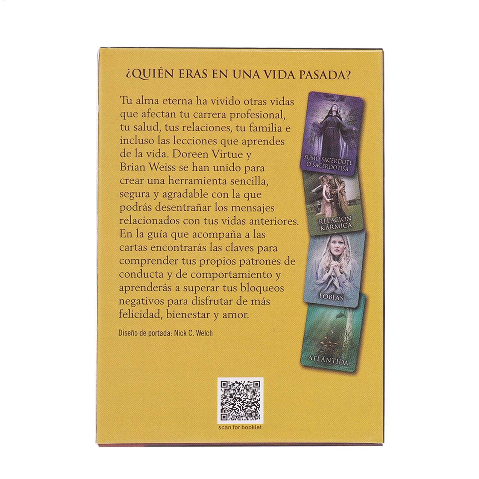 Carte Di Tarocchi Per Principianti - Gioco Di Società Coinvolgente, Carte Oracle Di Vita Passata Stampa Chiara