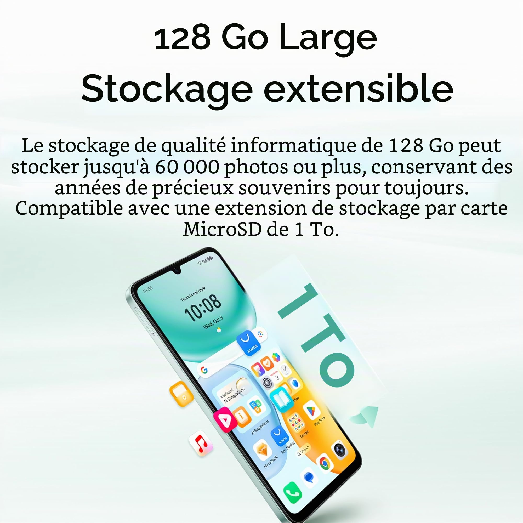 Honor X5C Plus 4+128GB 6.7"4G Ocean Cyan DS ITA