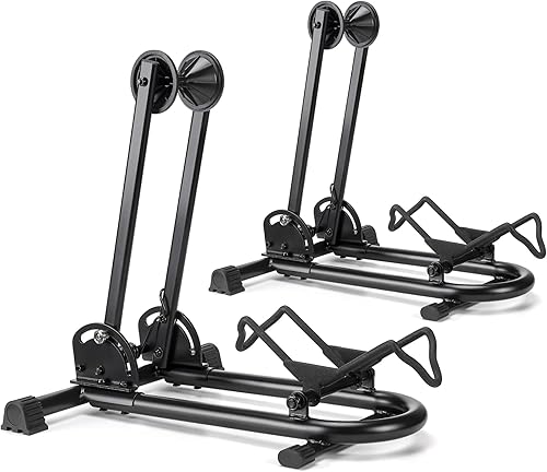 Miniatura 2 de Soporte de suelo para bicicleta de interior  Soporte para bicicleta para cochehogar  Almacenamiento de bicicletas para bicicletas de estacionamiento