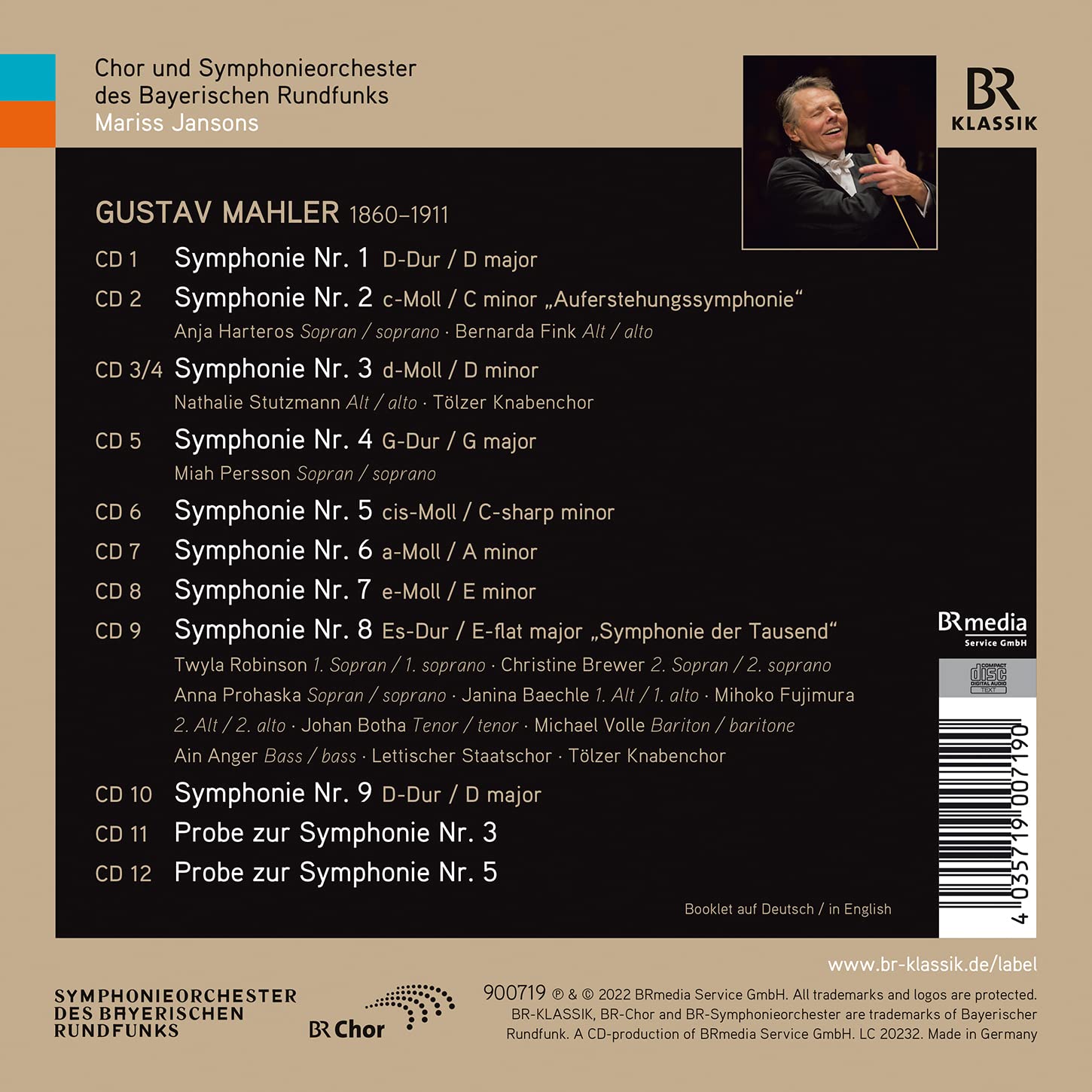 Symphonies N° 1 À N° 9