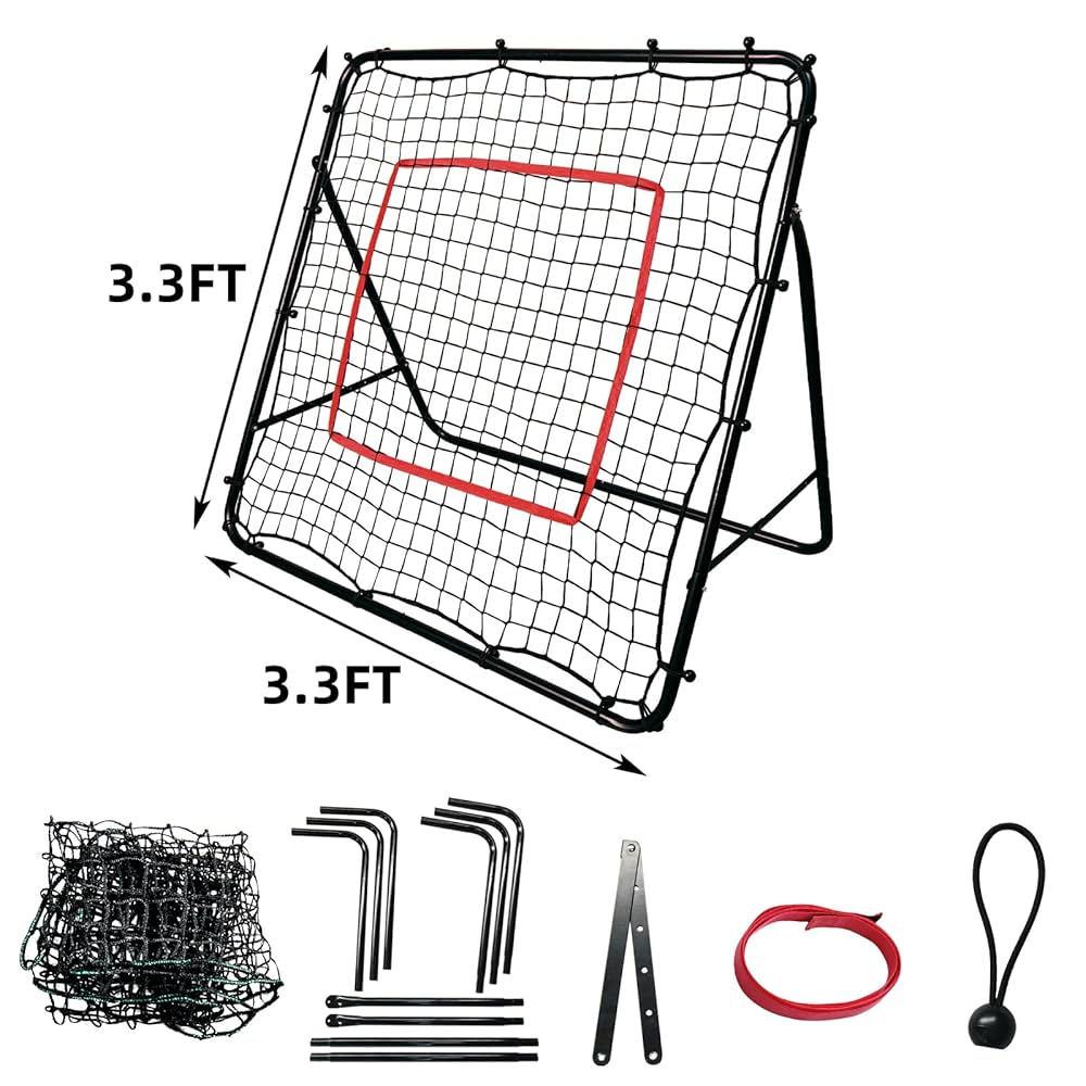 Rebondisseur De Football QUICKPLAY Tekkers - Portable, Base Lestée, Pour Entraînement Solo Ou Équipe