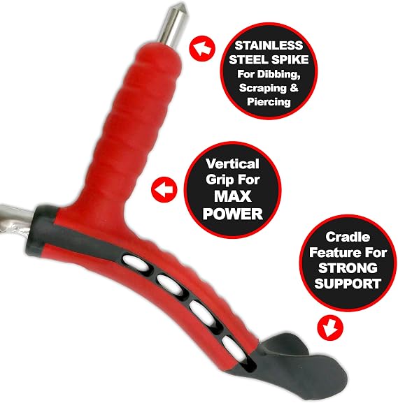 Roamwild Multi-Digger Dual Grip Garden Hand Trowel (Garden Hand Trowel)