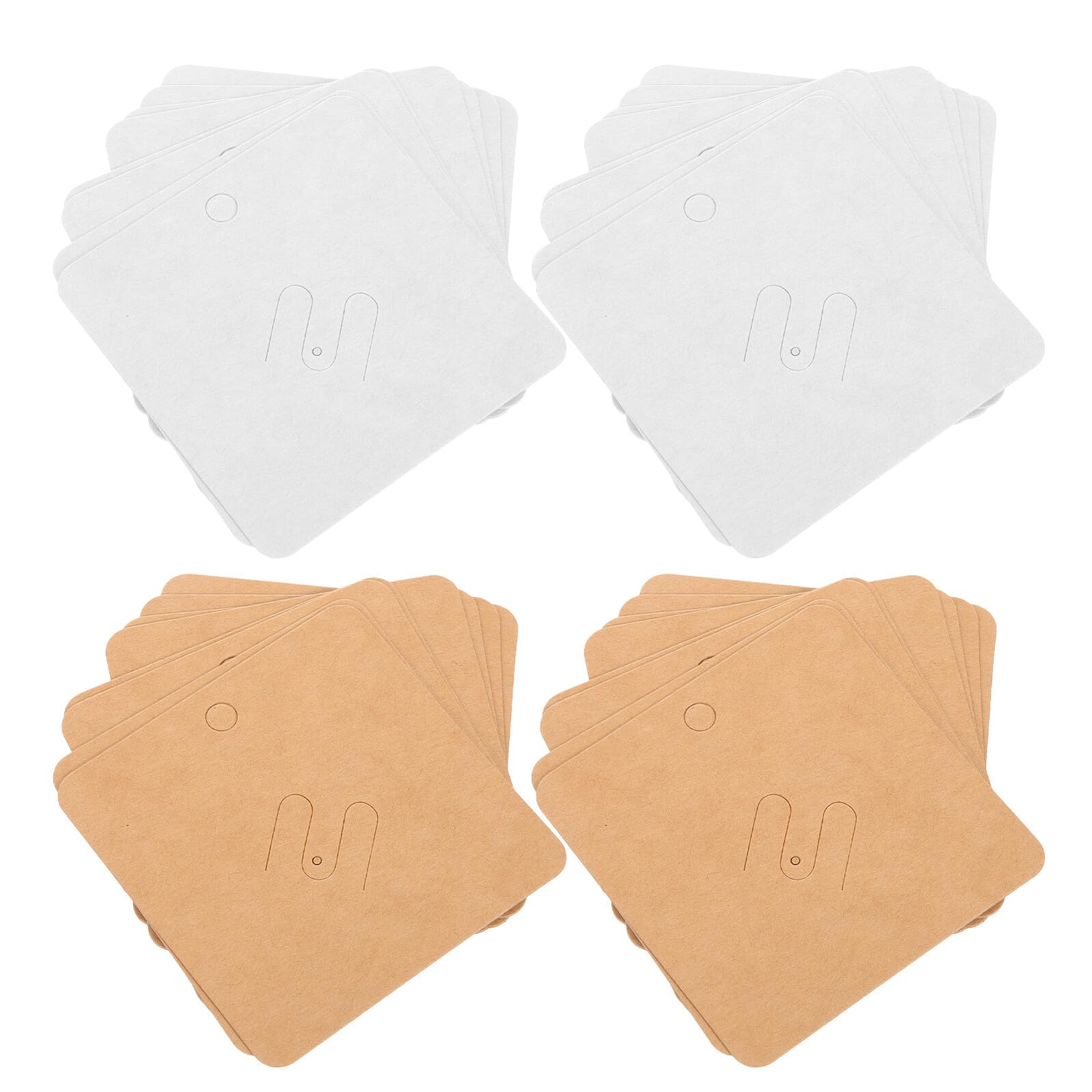 Cartes de Présentation pour Boucles D'Oreilles Anti-Nœuds en Carton
