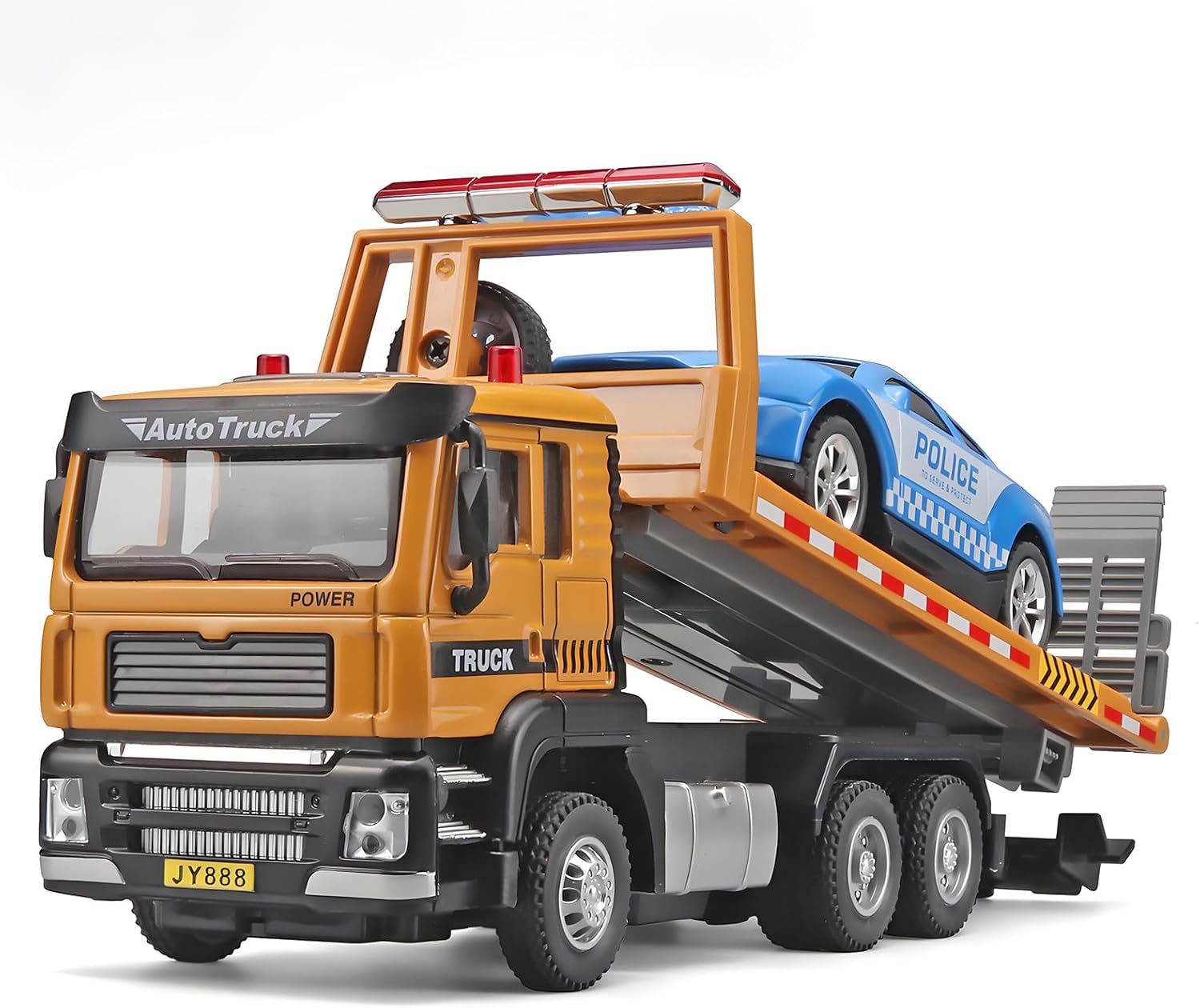 NOVAFUSION Tow Trucks for Boys Age 35,Toy Tow Truck Metal