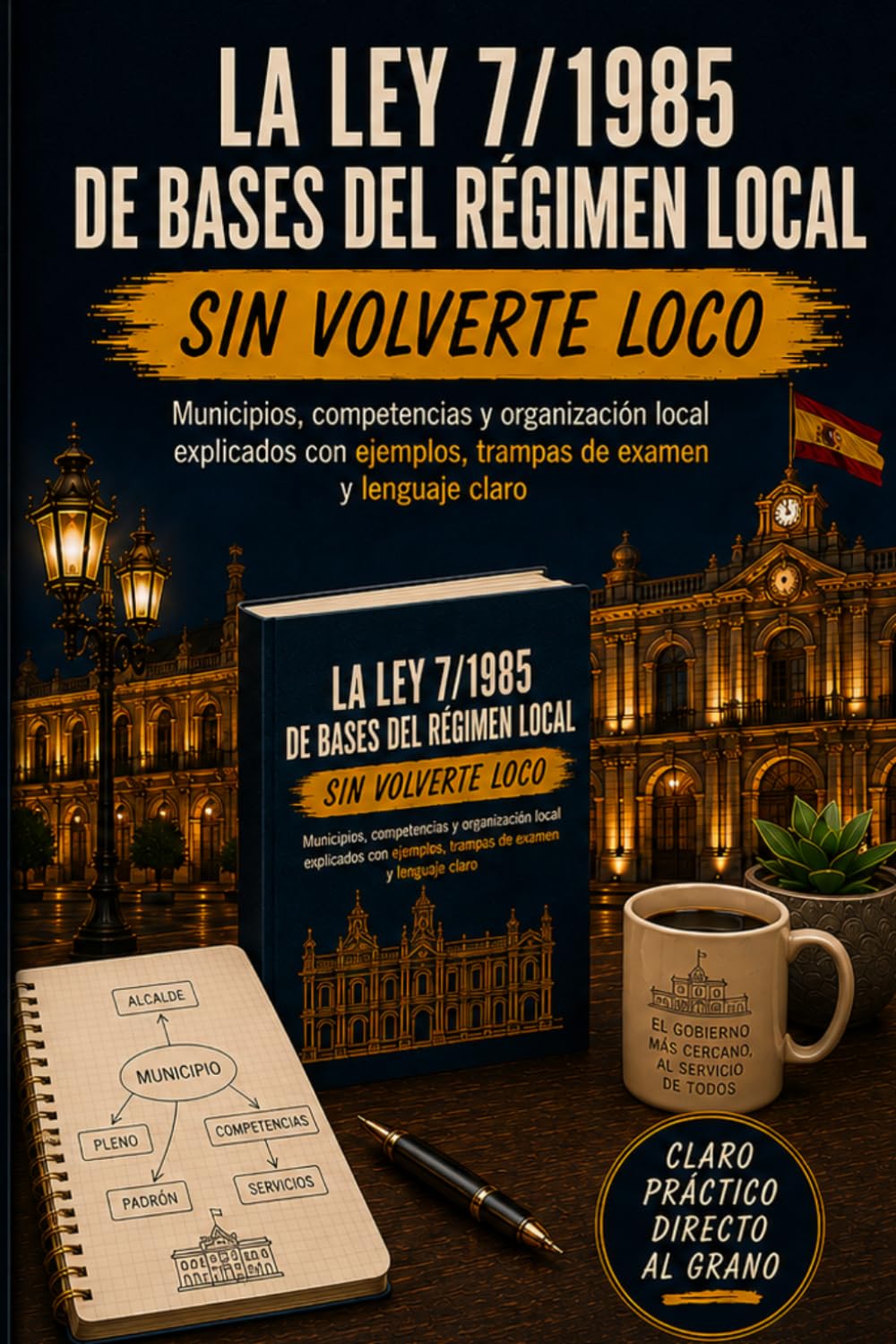 LA LEY 19/2013 DE TRANSPARENCIA SIN VOLVERTE LOCO: Publicidad activa, derecho de acceso y buen gobierno explicados con ejemplos, trampas de examen y lenguaje claro