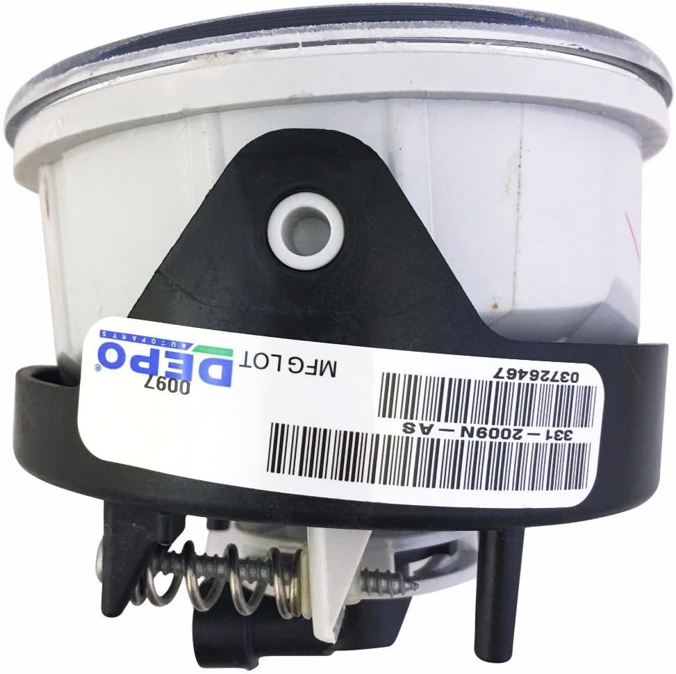 DEPO 331-2009N-AS Replacement Passenger Side Fog Light Assembly (This product is an aftermarket product. It is not created or sold by the OE car company)