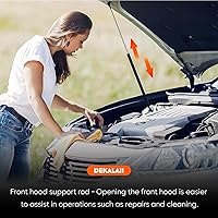 Vista 2 de 2 piezas de elevación trasera del maletero soporta resortes de gas amortiguadores para Cadillac CTS 2004 2005 2006 2007