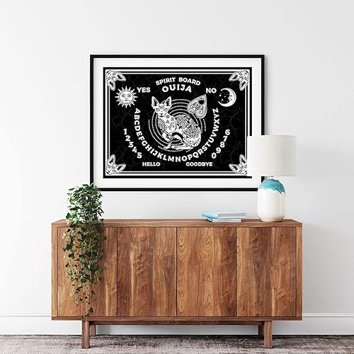 Miniatura 3 de Pintura de diamante Ouija Ouija Tableros de Ocultismo Voces del mundo para adultos, kits de pintura de diamantes, arte de diamantes perfecto para