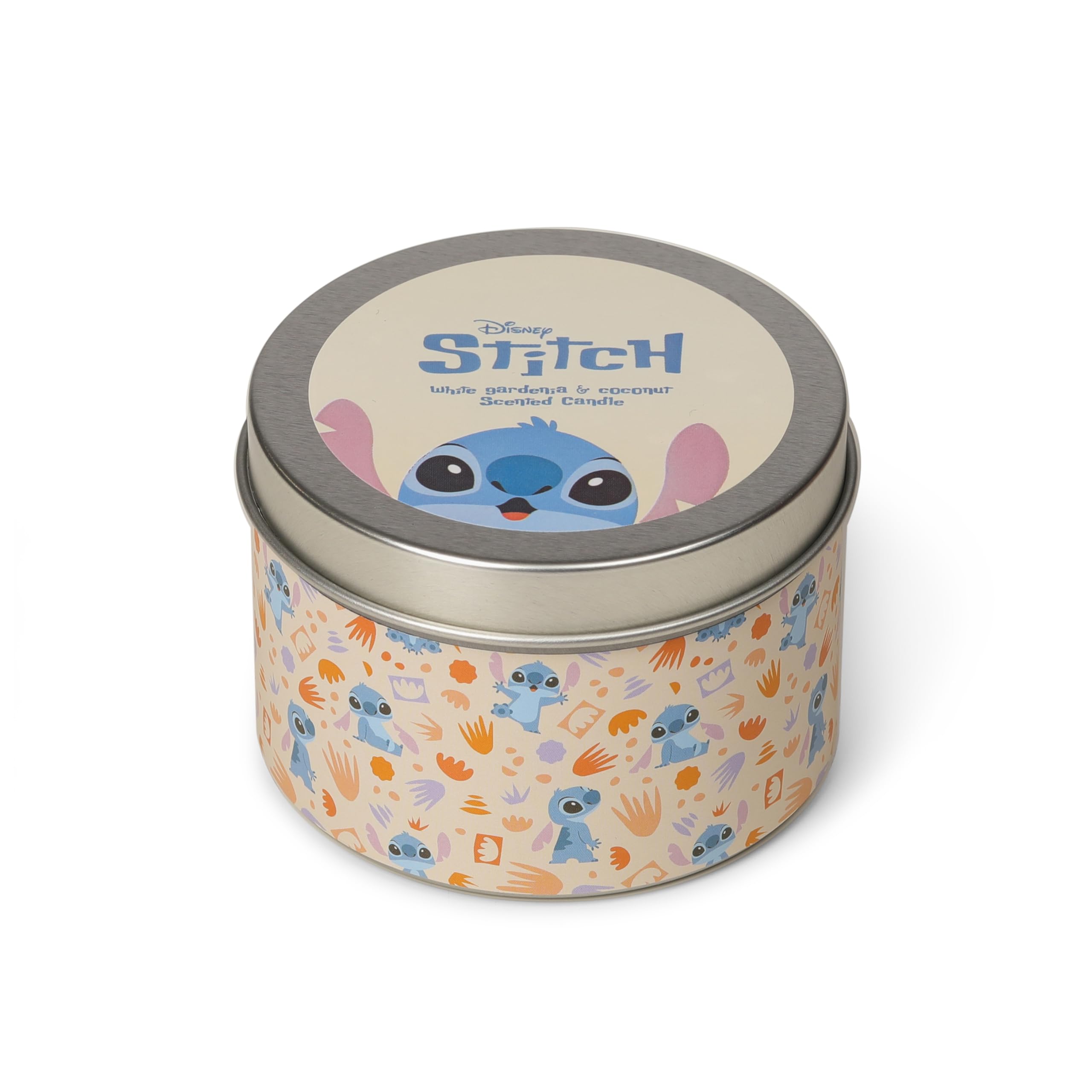 Disney Lilo & Stitch Inspired Candle – White Gardenia & Coconut Scent 190G (1-Wick) - DISLSC002W