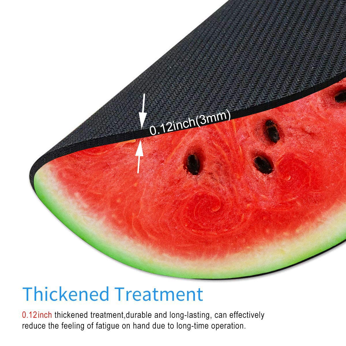 Aazon.co: Sooffly Round Gaing Ouse Pad Custo Design, Waterelon...