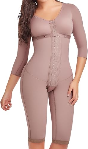DELIE Fajas Colombianas Moldeadoras 103 - Body moldeador de alta compresión con control de abdomen